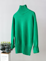 Jane Turtleneck Pullover Knitted Sweater