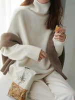 Jane Turtleneck Pullover Knitted Sweater